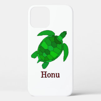 Endangered Green Hawaiian Sea Turtle iPhone 12 Case