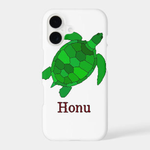 Endangered Green Hawaiian Sea Turtle iPhone 17 Case