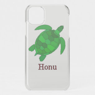 Endangered Green Hawaiian Sea Turtle Uncommon iPho iPhone 11 Case