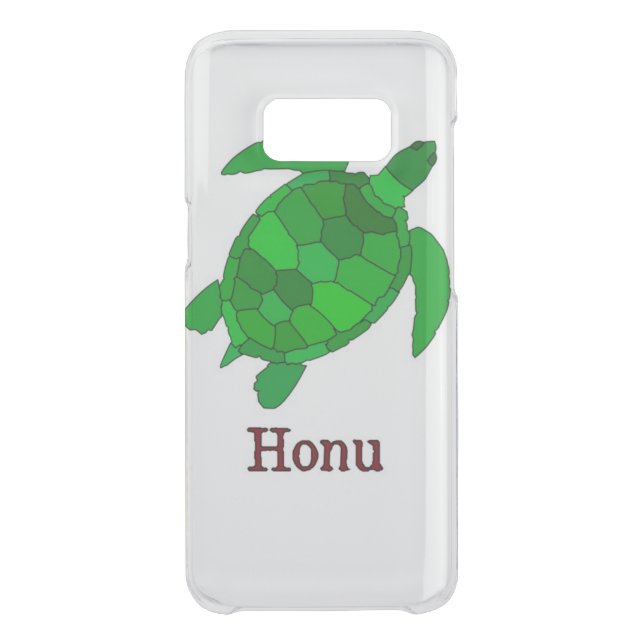 Endangered Green Hawaiian Sea Turtle Uncommon Samsung Galaxy Case (Back)