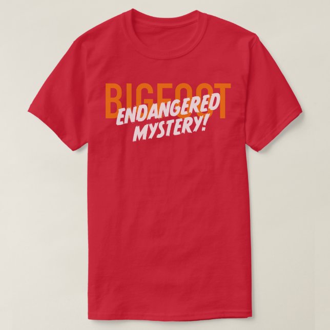 Endangered Mystery T-Shirt (Design Front)