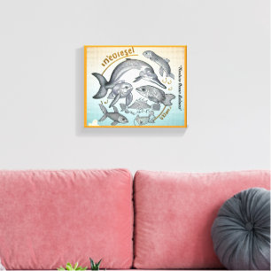 "Endangered Ocean" Canvas Print