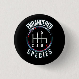 Endangered Species Manual Gearbox Stick Shift 6 Sp Button