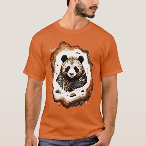 Endangered Species Panda Bear Mitchell T_Shirt