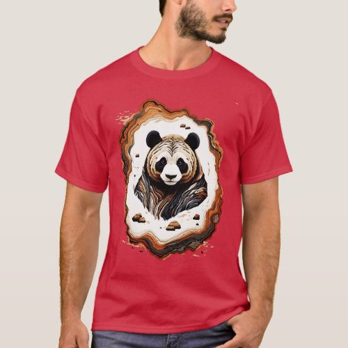 Endangered Species Panda Bear Mitchell T_Shirt