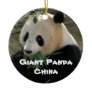 Endangered Species Series Giant Panda Ceramic Ornament