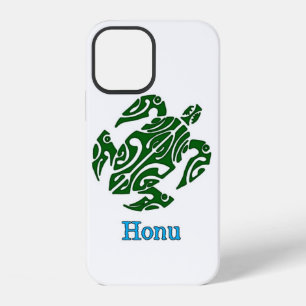 Endangered Tribal Hawaiian Green Sea Turtle iPhone 12 Case