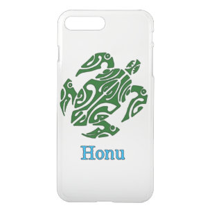 Endangered Tribal Hawaiian Green Sea Turtle iPhone 8 Plus/7 Plus Case