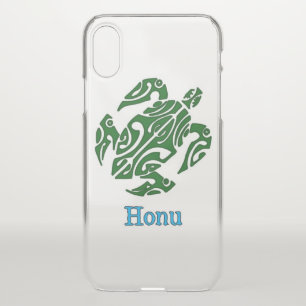 Endangered Tribal Hawaiian Green Sea Turtle iPhone X Case