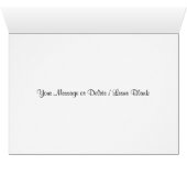 Endeavour Space Shuttle | Famous Words Card (Inside Horizontal (Bottom))