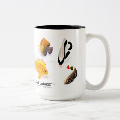 Endemic Hawaiian Fishes Special Edition Two_Tone Coffee Mug