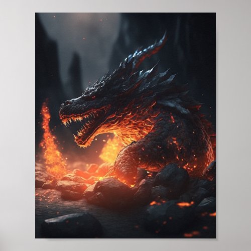 Ending of Lava Dragon Poster