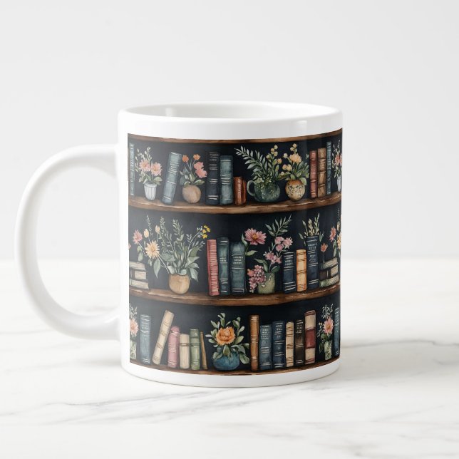  Endless Books Retro Giant Coffee Mug (Left)