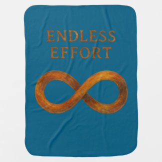 Endless Effort: The Power of Perseverance Baby Blanket