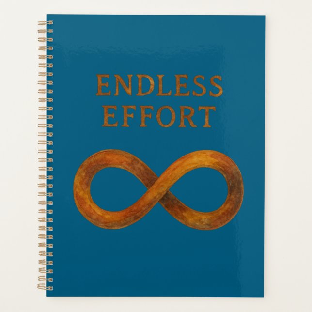 Endless Effort: The Power of Perseverance Planner (Front)