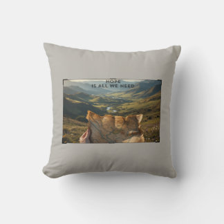 Endless Hope, Hidden Treasure Awaits Beyond Throw Pillow