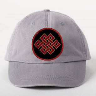 Endless Knot Auspicious Buddhist Symbol  Patch