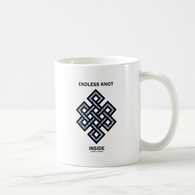 Endless Knot Inside (Psyche / Psychology) Coffee Mug (Right)
