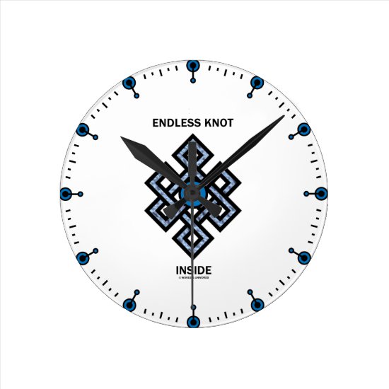 Endless Knot Inside (Psyche) Round Clock