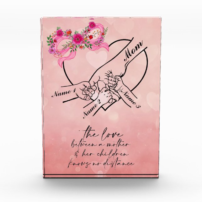 Endless Love: A Mother's Unbreakable Bond Photo Block (Front)