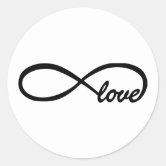 Endless love' Sticker