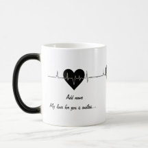 Endless Love: Customizable Morphing Mug