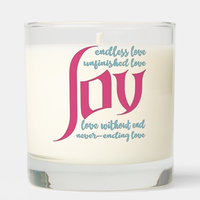 Endless Love Scented Candle (Front)