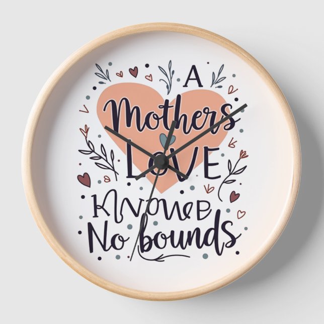 Endless Mom Love Clock (Front)
