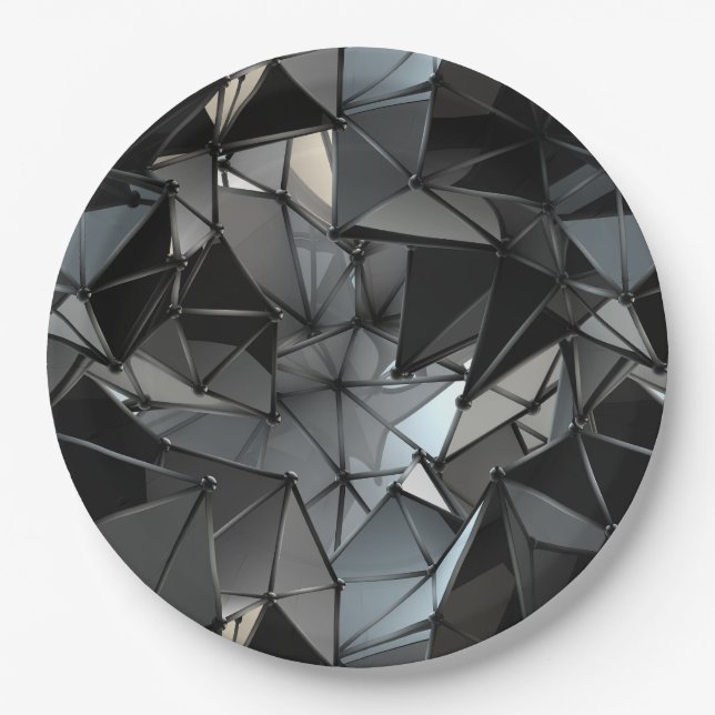 endless monochrome : paper plates (Front)