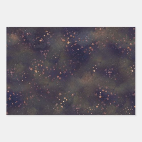 Endless Night 3 Wrapping Paper Sheets