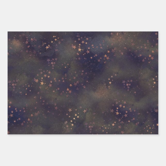 Endless Night (3) Wrapping Paper Sheets (Front)