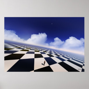 Endless opposites - surreal print