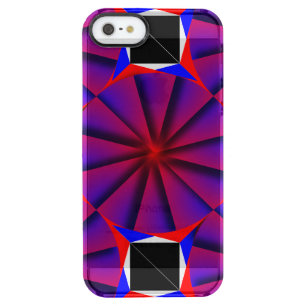 Endless Pinwheel by Kenneth Yoncich Clear iPhone SE/5/5s Case