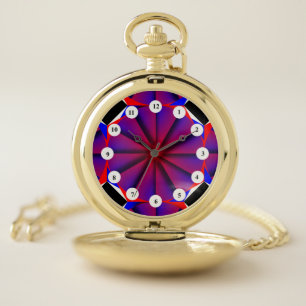Endless Pinwheel (Classic Face) by Kenneth Yoncich Pocket Watch