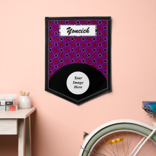 Endless Pinwheel (v) by Kenneth Yoncich Pennant