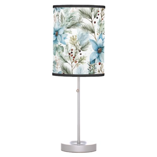 Endless possibilities with Winter flowers _ Table Lamp
