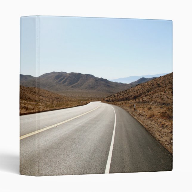 Endless Street | Desert Mountain 3 Ring Binder (Front/Spine)