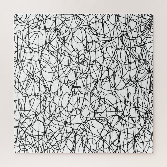 Endless String: Woven Texture Symphony Jigsaw Puzzle (Vertical)