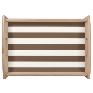 Endless Stripes French Café Serving Tray