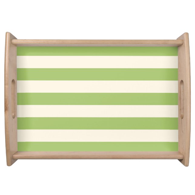 Endless Stripes Fresh Citrus Serving Tray (Front)