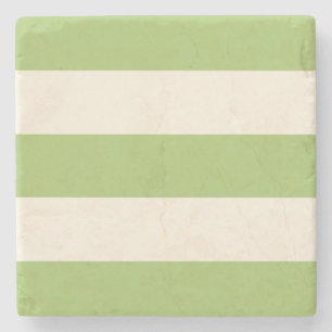 Endless Stripes Fresh Citrus Stone Coaster