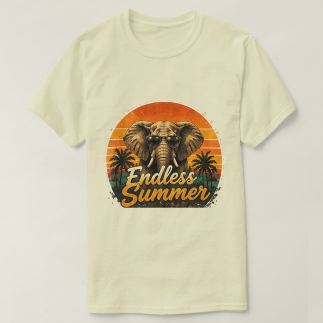 Endless Summer | Beach Vibes Graphic Tee  (Design Front)