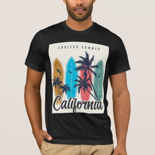 Endless Summer California Surf T_Shirt