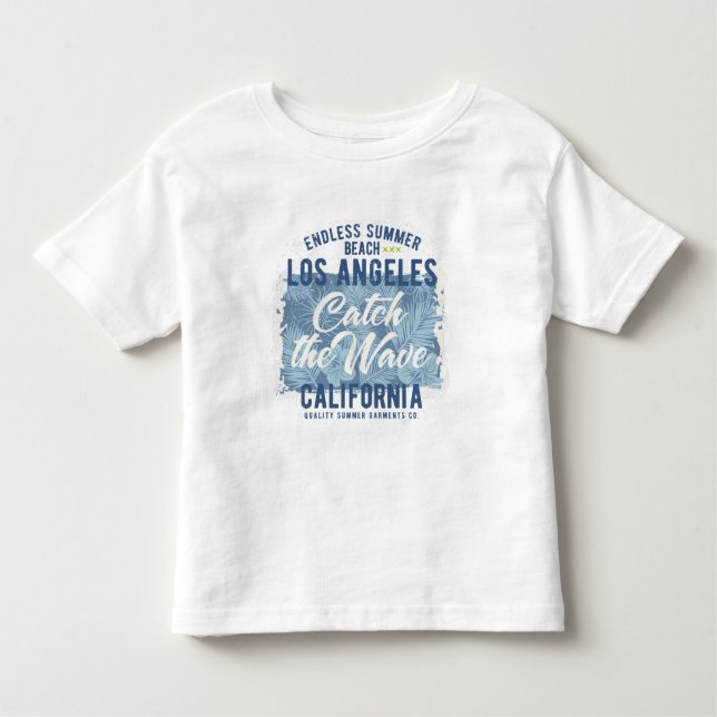Endless Summer– Los Angeles Catch the Wave Toddler T-shirt (Front)