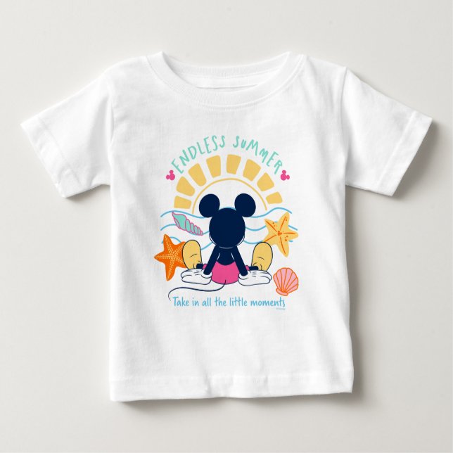 Endless Summer Mickey Mouse Baby T-Shirt (Front)