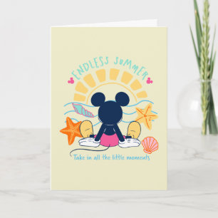 Endless Summer Mickey Mouse Card