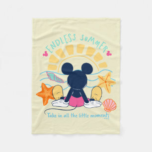 Endless Summer Mickey Mouse Fleece Blanket