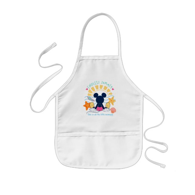 Endless Summer Mickey Mouse Kids' Apron (Front)