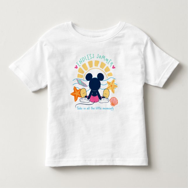 Endless Summer Mickey Mouse Toddler T-shirt (Front)