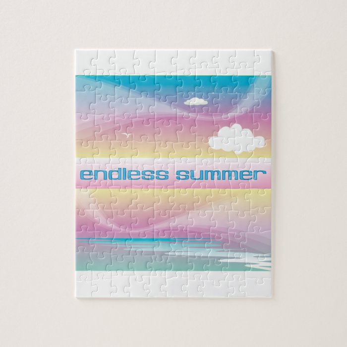 Endless Summer Pastels Jigsaw Puzzles